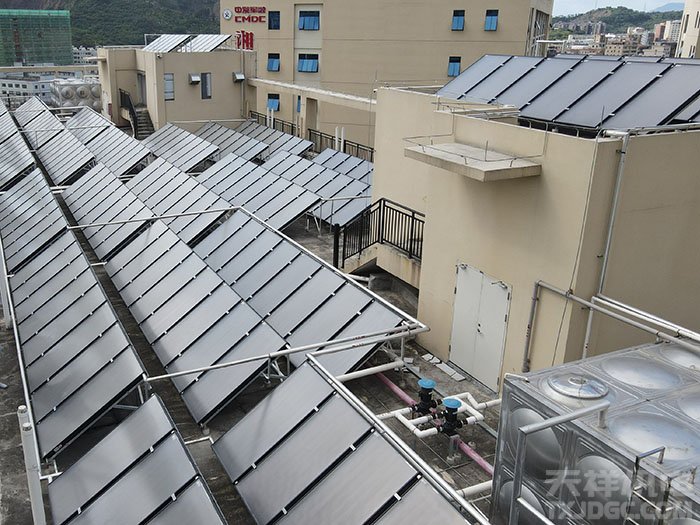 員工宿舍太陽能熱水工程